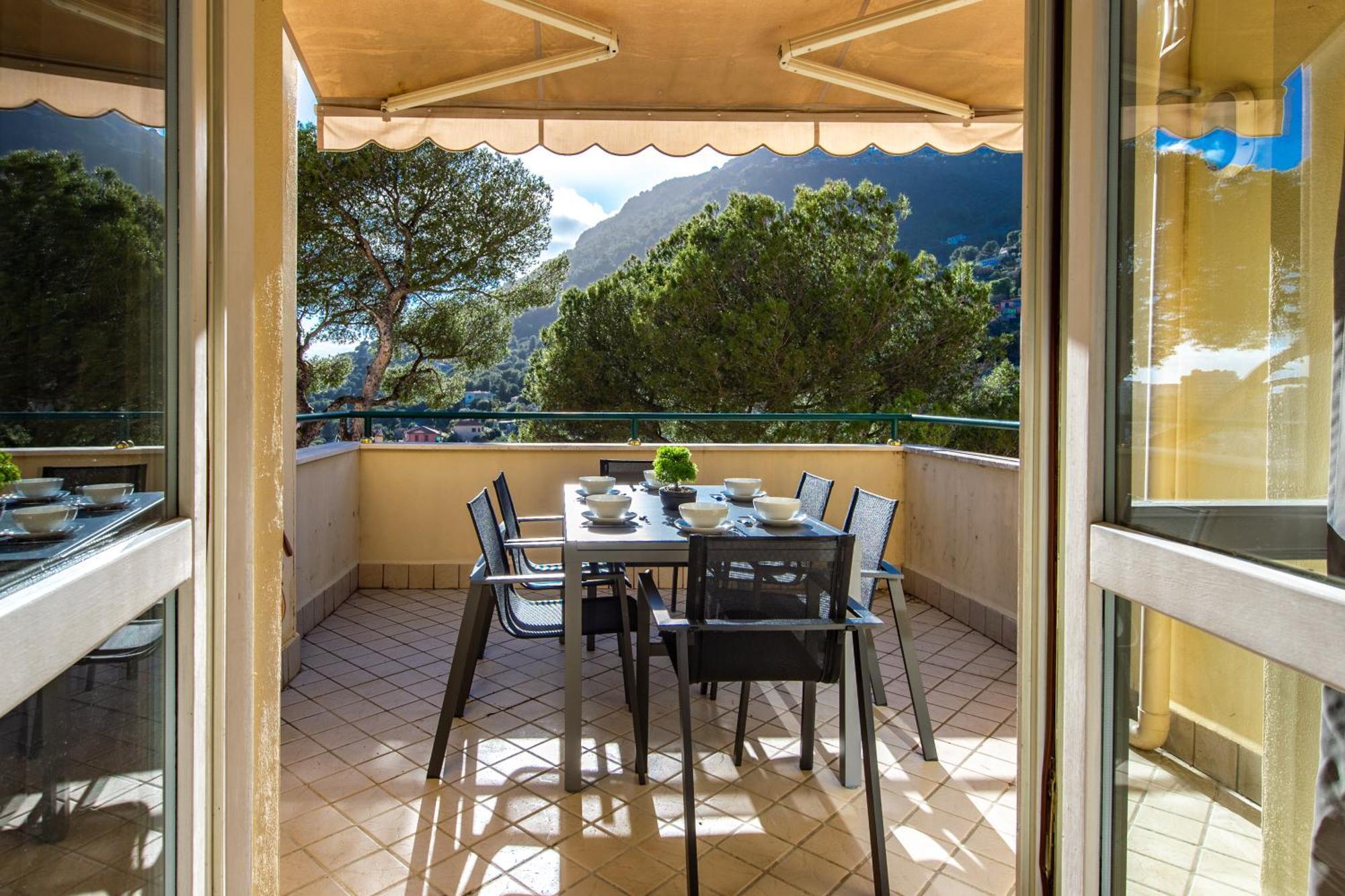 Appartement Porte De Monaco - Terrasse Vue - Parking - Cn